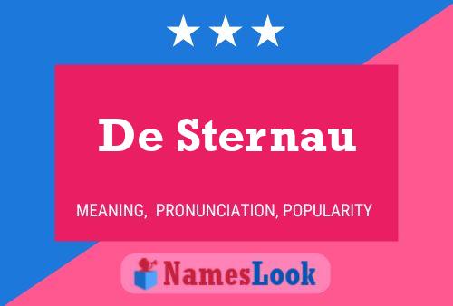 Pôster do nome De Sternau