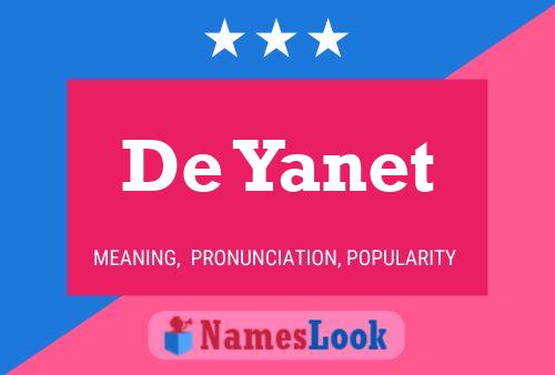 Pôster do nome De Yanet