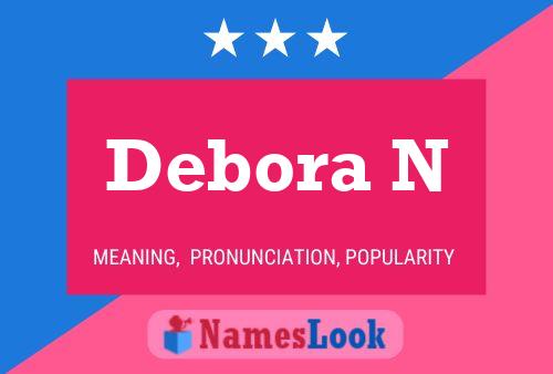 Pôster do nome Debora N