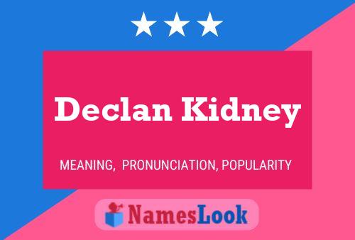 Pôster do nome Declan Kidney