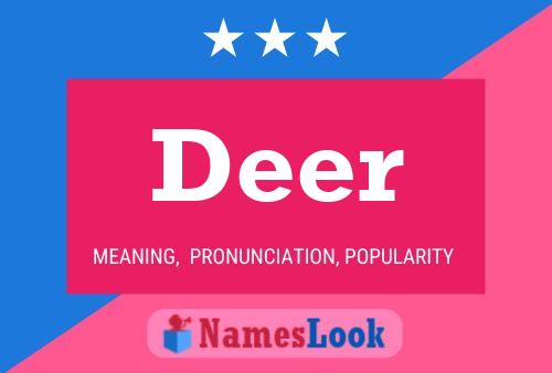 Pôster do nome Deer