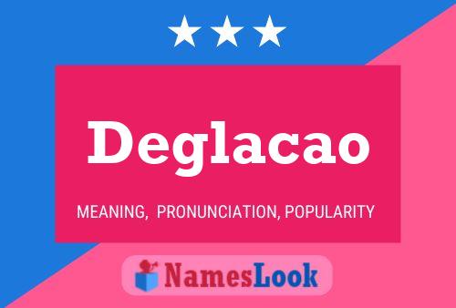 Pôster do nome Deglacao