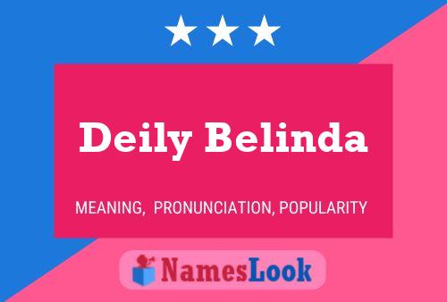 Pôster do nome Deily Belinda