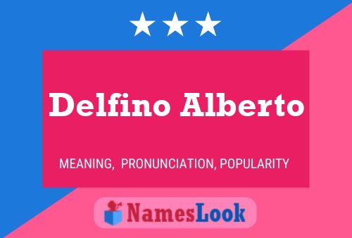 Pôster do nome Delfino Alberto