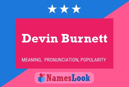 Pôster do nome Devin Burnett