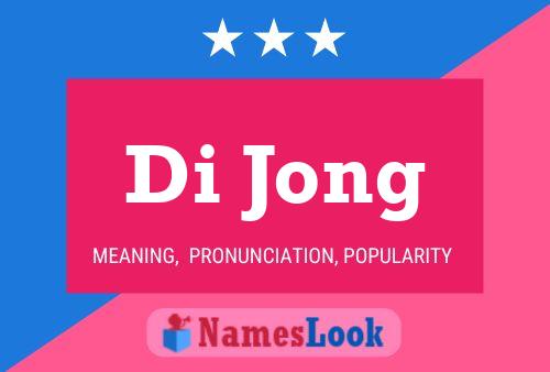 Pôster do nome Di Jong