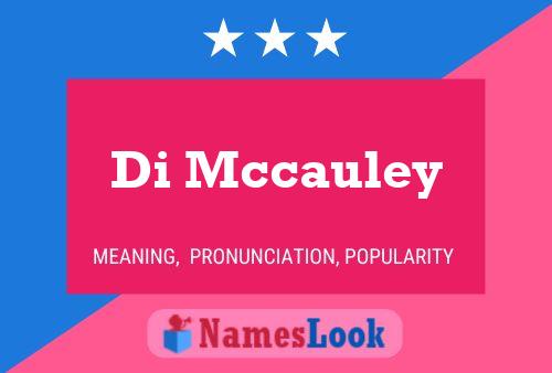 Pôster do nome Di Mccauley