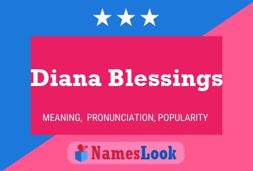 Pôster do nome Diana Blessings