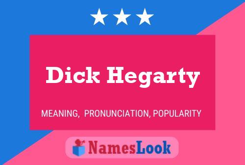 Pôster do nome Dick Hegarty