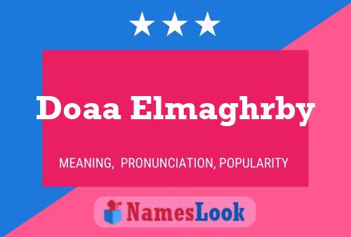 Pôster do nome Doaa Elmaghrby