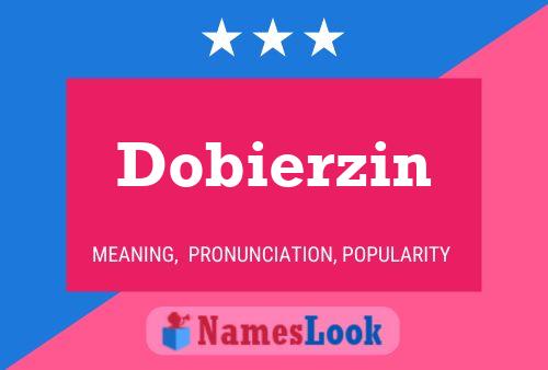 Pôster do nome Dobierzin