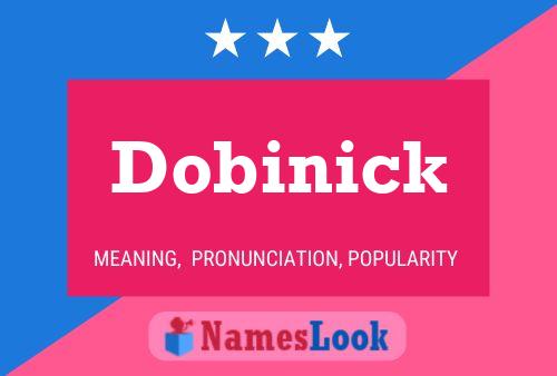 Pôster do nome Dobinick