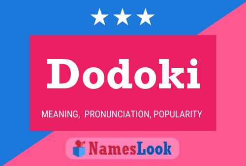 Pôster do nome Dodoki