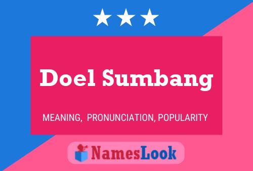 Pôster do nome Doel Sumbang