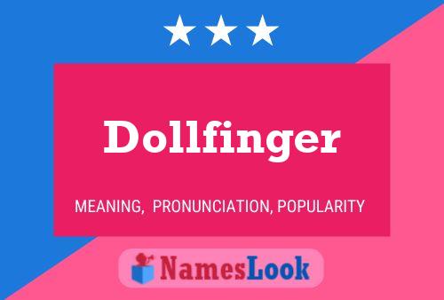 Pôster do nome Dollfinger