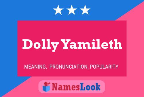 Pôster do nome Dolly Yamileth