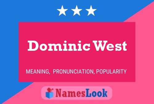 Pôster do nome Dominic West