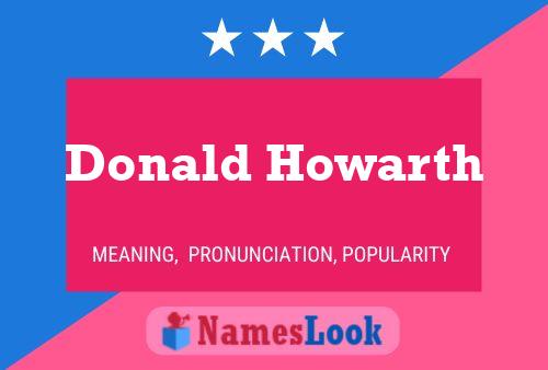 Pôster do nome Donald Howarth