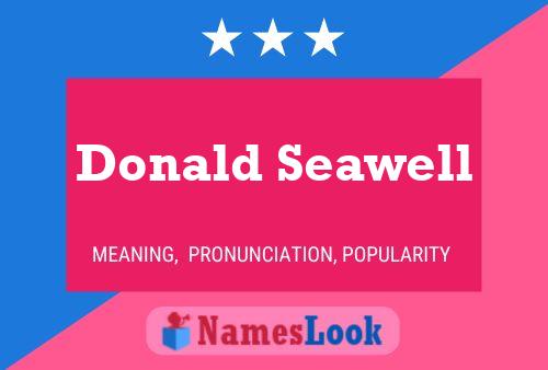 Pôster do nome Donald Seawell