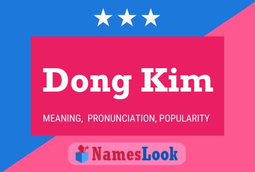 Pôster do nome Dong Kim