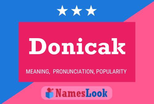 Pôster do nome Donicak