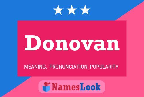 Pôster do nome Donovan