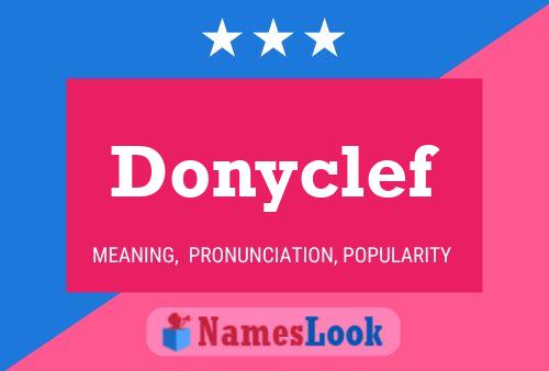 Pôster do nome Donyclef