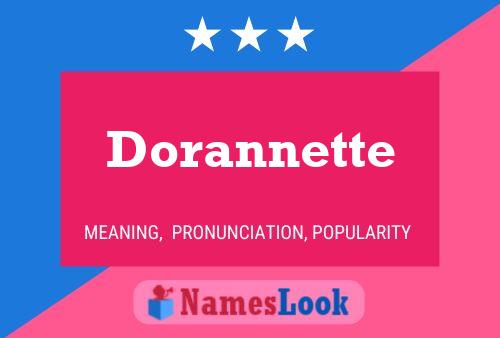 Pôster do nome Dorannette