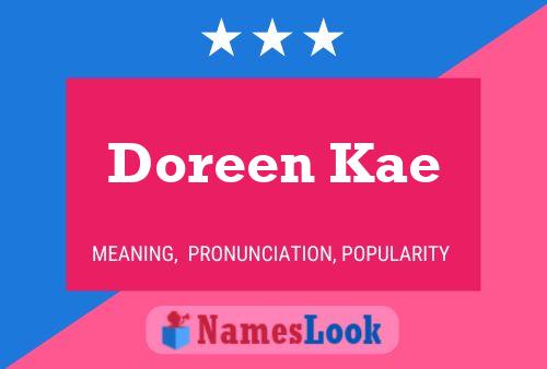 Pôster do nome Doreen Kae