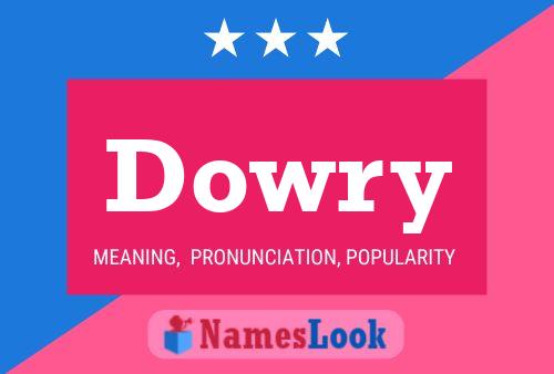 Pôster do nome Dowry