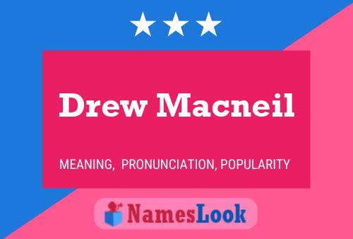 Pôster do nome Drew Macneil