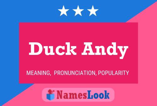 Pôster do nome Duck Andy