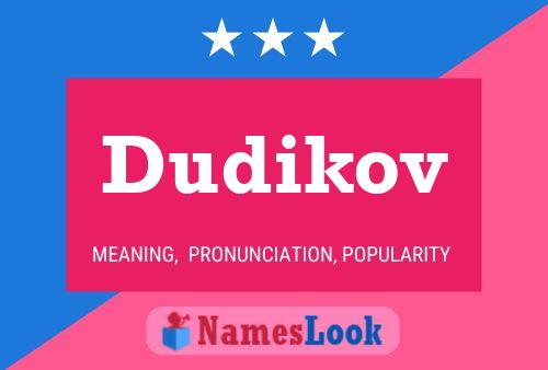 Pôster do nome Dudikov