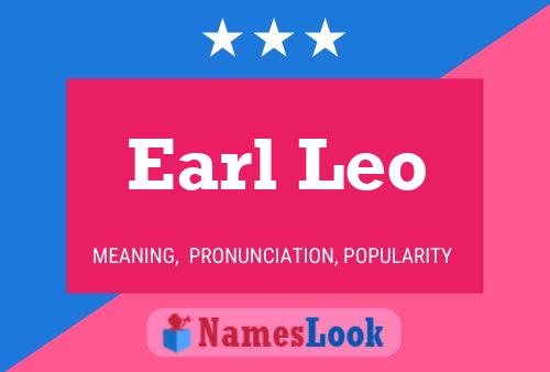 Pôster do nome Earl Leo