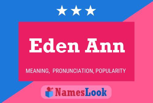 Pôster do nome Eden Ann