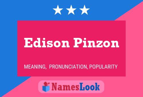 Pôster do nome Edison Pinzon