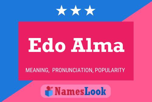 Pôster do nome Edo Alma