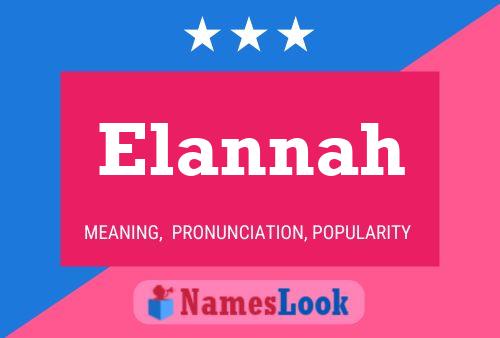 Pôster do nome Elannah