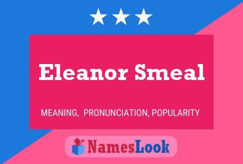 Pôster do nome Eleanor Smeal