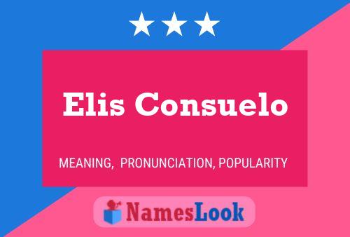 Pôster do nome Elis Consuelo