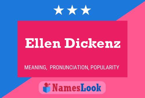 Pôster do nome Ellen Dickenz