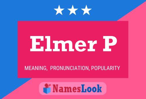 Pôster do nome Elmer P