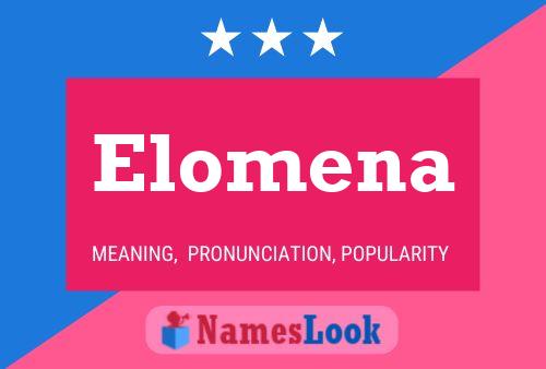 Pôster do nome Elomena