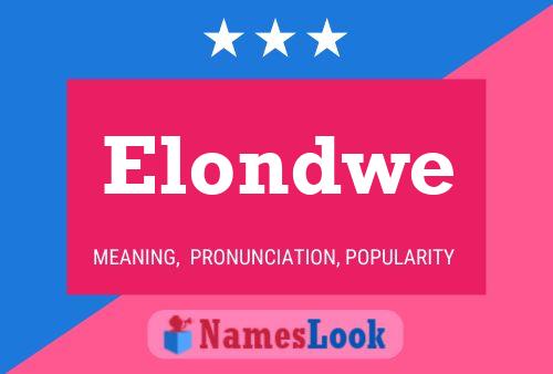 Pôster do nome Elondwe