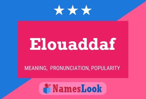 Pôster do nome Elouaddaf