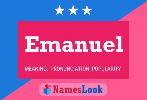 Pôster do nome Emanuel