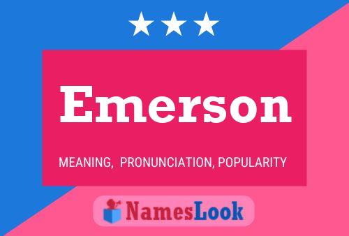 Pôster do nome Emerson