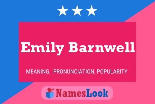 Pôster do nome Emily Barnwell