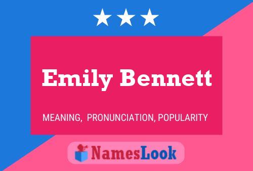 Pôster do nome Emily Bennett