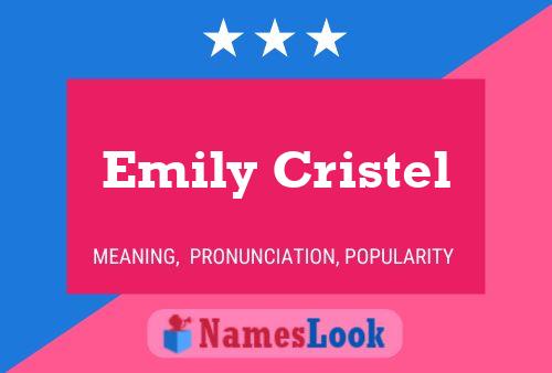 Pôster do nome Emily Cristel